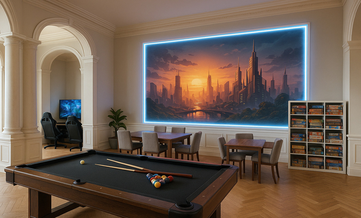 adorable home game room design